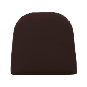 Home Decorators Collection Bay Brown Outdoor Chair Cushion DISCONTINUED 2609600865