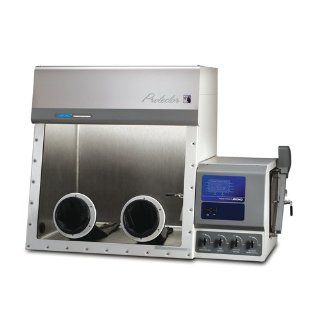 Labconco Protector 5080131 Stainless Steel Controlled Atmosphere Glove Box with Auto Pressure Control and British (UK) Power Coprd and Plug, International, 208 230 Volts, 50/60 Hz, 63.5" W x 34.4" D x 45.7" H Science Lab Dispensers Industr