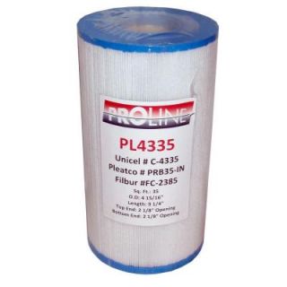 Smart Spa Proline 35 sq. ft. Filter Cartridge for Rainbow, Waterway Plastics, Custom Molded Products PL4335