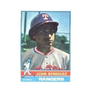 1976 Topps #496 Juan Beniquez   EX MT Sports Collectibles
