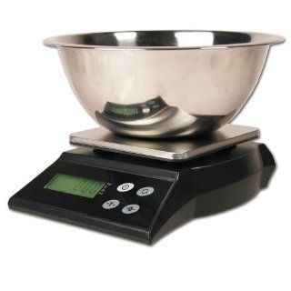 ZIEIS  13 lb / 6000g Capacity  Multi Purpose Digital Kitchen Scale  Z136  5.7" X 5.7" Stainless Steel Platform  3 Quart Stainless Steel Bowl  Z Seal Plus  Programmable Power  AC/DC  110V Adapter  Surge Protector  TEN (10) Year Warranty