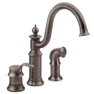 Moen CAS711ORB Kitchen Faucet Oil Rubbed Bronze   Touch On Kitchen Sink Faucets  