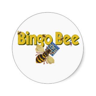 Bingo Bee 2 T Stickers