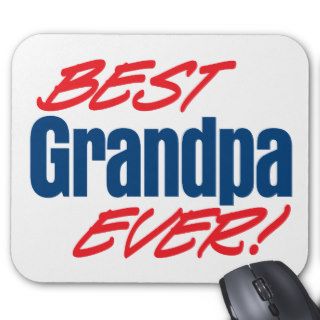 Best Grandpa Ever Mouse Mat