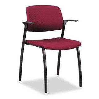 Hon Guest Arm Chair, 23 1/4 by 21 1/2 by 33 Inch, Wine   Armchairs