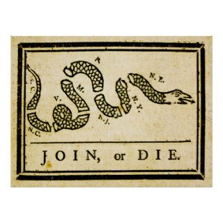 Join or Die 1754 Print