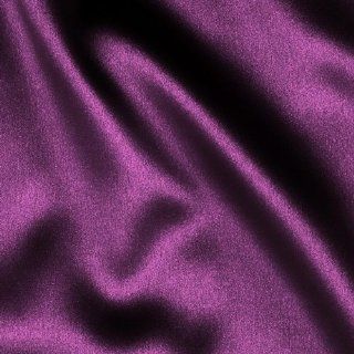 58'' Wide Tahari Stretch Satin Dark Lavender Fabric By The Yard