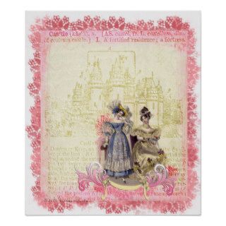 Fairytale Castle Whimsical & Elegant Print