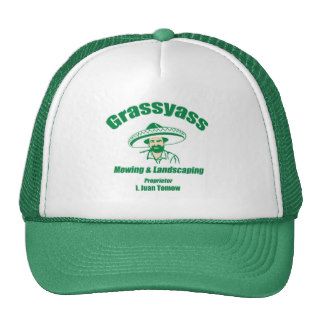 Grassyass mowing and Landscaping Mesh Hat