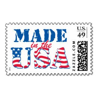 Made in the USA Stamp