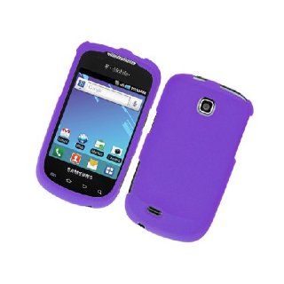 Samsung Dart T499 SGH T499 Purple Hard Cover Case Cell Phones & Accessories