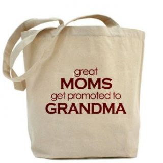 Great moms get promoted to grandma Tote Bag by  Clothing