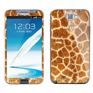 RayShop   Leopard Print Pattern Body Sticker for Samsung Galaxy Note 2 N7100  Cell Phone Screen Protectors  Sports & Outdoors