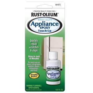 Rust Oleum Specialty 0.6 oz. Gloss White Appliance Touch Up Paint 237705