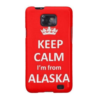 Keep calm I'm Alaska Samsung Galaxy S2 Cover