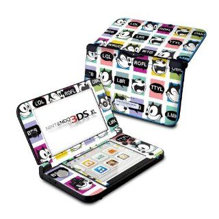 Felix Text Design Protective Decal Skin Sticker (High Gloss Coating) for Nintendo 3DS XL Handheld Gaming System Video Games