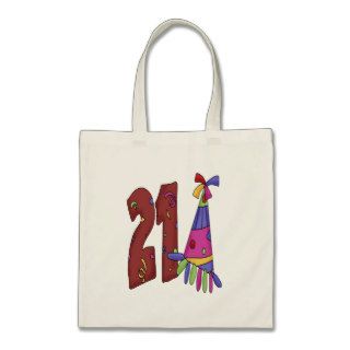 Twenty One (birthday) Tote Bags