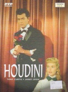 Houdini DVD   Tony Curtis, Janet Leigh (Import Edition)   BY GOLDEN CLASSIC COLLECTIBLES Movies & TV