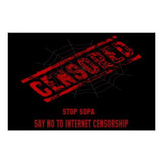 Stop Internet Censorship Print