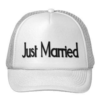 Just Married Trucker Hat