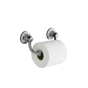 KOHLER Bancroft Wall Mount Double Post Toilet Paper Holder in Polished Chrome K 11415 CP