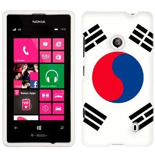 Nokia Lumia 521 South Korean Flag Phone Case Cover Cell Phones & Accessories
