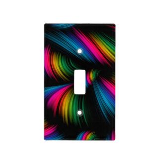 Abstract Ribbons Light Switch Plates