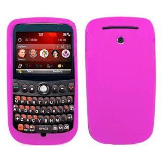 Soft Skin Case Fits HTC S522 Dash 3G Transparent Hot Pink Skin T Mobile (does not fit HTC Dash) Cell Phones & Accessories