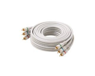 Steren BL 216 506IV Component Video Cable (6 feet, Ivory) Electronics