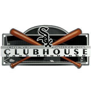 Chicago White Sox Official MLB 19"x9" Sign by Wincraft  Sports Fan Street Signs  Sports & Outdoors