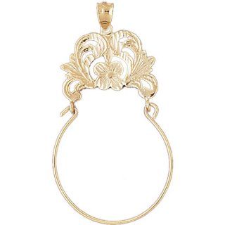 CleverEve's 14K Gold Pendant Charm Holder 2.5   Gram(s) CleverEve Jewelry