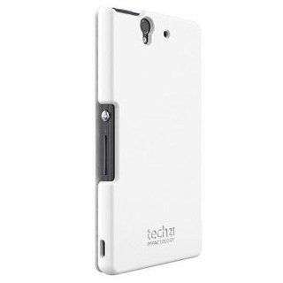 Tech21 D3O Impact Snap Case with Cover for Sony Xperia Z   White (T21 3299) Cell Phones & Accessories