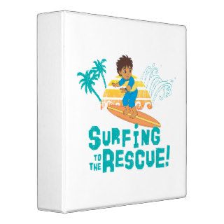 Go Diego Go   Surfing to the Rescue Binder