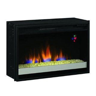 Fireplace Twin Star Classic Flame Vent Free Blue SpectraFire Flame Electric Insert in Black   Heating Vents  
