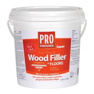 Rust Oleum Parks 1 gal. Red Oak Pro Finisher Wood Filler (4 Pack) 138913