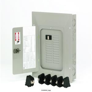 Eaton 100 Amp 22 Space CH Type Main Breaker Loadcenter Value Pack Includes 6 Breakers CH22B100V