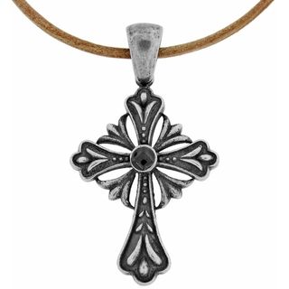 Stainless Steel Men's Antique Cross Necklace Men's Necklaces