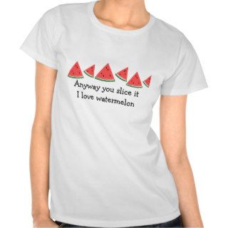 Watermelon Slices Design T Shirt