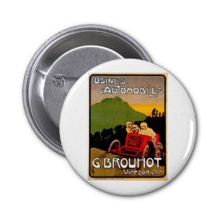 G. Brouhot ~ Vintage Paris France Automobile Pin