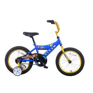 Titan Champion 16 inch Blue/ Gold Boys BMX Bike Titan Bicycles