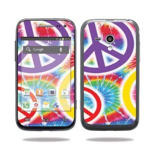 Protective Vinyl Skin Decal Cover for Samsung Galaxy Rush Cell Phone M830 Boost Mobile Sticker Skins Peaceful Explosion Electronics