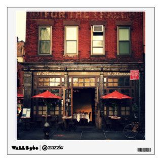Cafe   New York City Wall Stickers