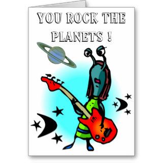 Just Another Spaced Out Birthday Card
