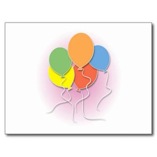 Balloons Post Cards