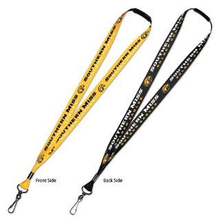 Southern Miss Golden Eagles Official NCAA 20" Lanyard  Sports Related Key Chains  Sports & Outdoors