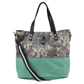 Jessica Simpson Getaway JS4321 BHMLT Tote, Capri Ocean Multi, One Size Shoulder Handbags Shoes