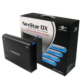 Vantec NexStar DX NST 530S2 5.25 Inch SATA to USB 2.0 Optical Drive External Enclosure (Black) Electronics