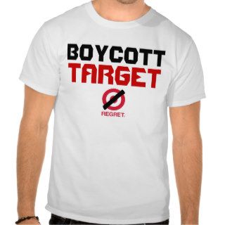 Boycott Target Tshirt