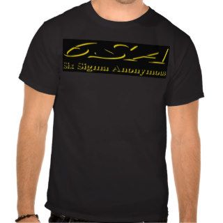 6 Sigma Anonymous  Tee Shirts