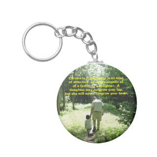 Father & Daughter Keychain